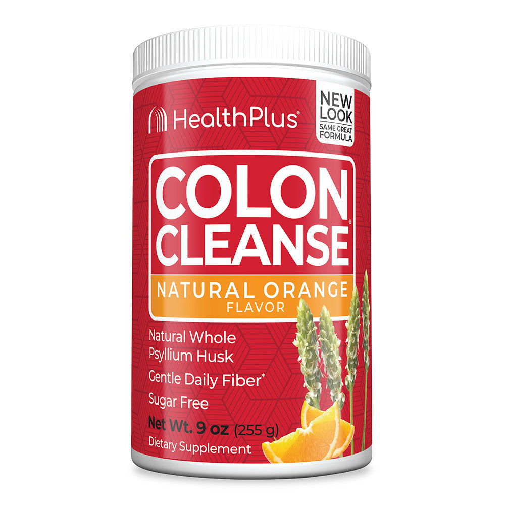 Health Plus Colon Cleanse Orange Flavor Stevia, 9 Oz
